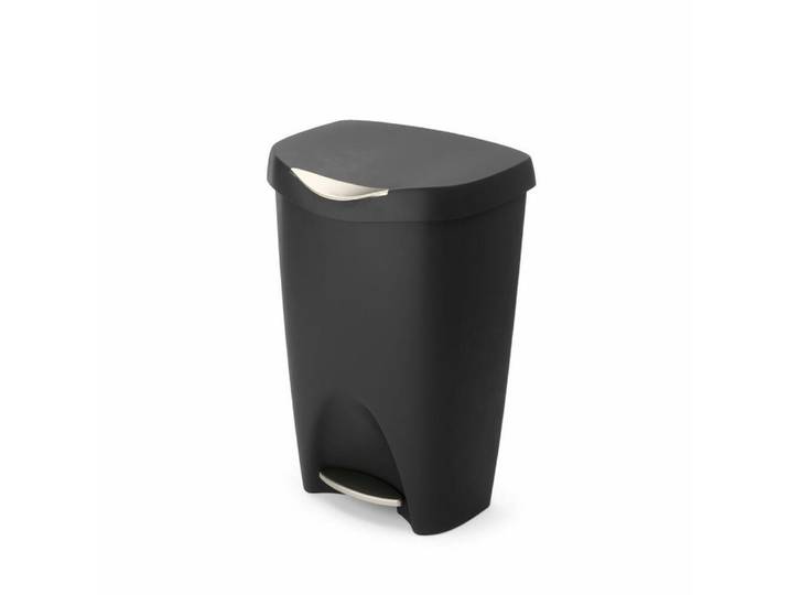 Umbra Mülleimer Brim Schwarz, 50 L