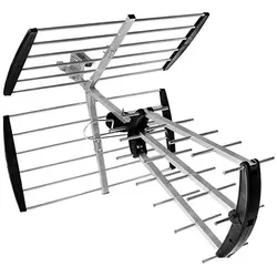 INNE RTV DPM-Antenne DVB-T UHF-Antenne, gerichtete 29 Elemente 16 dB, Balun, LTE-Filter HN60 (Parabolantenne, DVB-T / -T2), SAT Spiegel + SAT Antennen