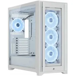 Corsair iCUE 5000X RGB QL-Edition (ATX), PC Gehäuse, Weiss