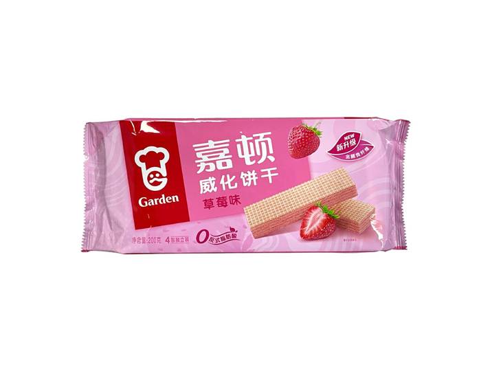 Garden Gaufrettes saveur fraise 200 g