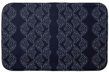 E by Design Dotted Decor Bath Mat