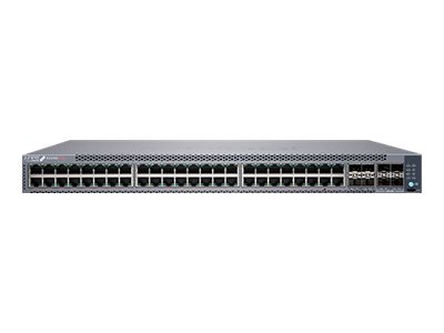Juniper EX Series EX4100-48P - Switch - L3 - managed - 48 x 10/100/1000Base-T + 16 x 1Gb Ethernet + 4 x 1/10 Gigabit (Uplink) (EX4100-48P)