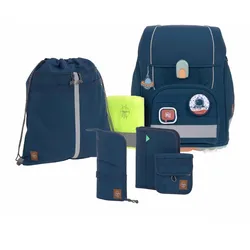 LÄSSIG Boxy Unique Schulranzen-Set 7tlg
