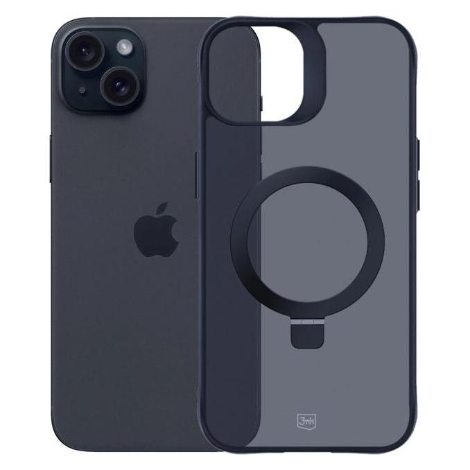 3MK Smoke Case iPhone 15 Plus Magsafe & Stand (Apple iPhone 15 Plus) (W-3SmCaM&S-AiP15Plu-0)