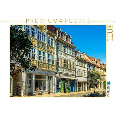 CALVENDO Puzzle Marktstraße | 1000 Teile Lege-Größe 64 × 48 cm Foto-Puzzle für glückliche Stunden