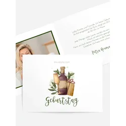 Einladungen zum Geburtstag  selbst gestalten mit Spruch und Fotos im Onlinedesigner bei Meine-Kartenmanufaktur.de