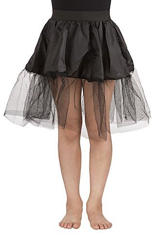 Kinder-Petticoat, schwarz