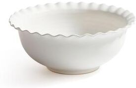 Zodax Montecito Ruffled Rim Ceramic Bowl