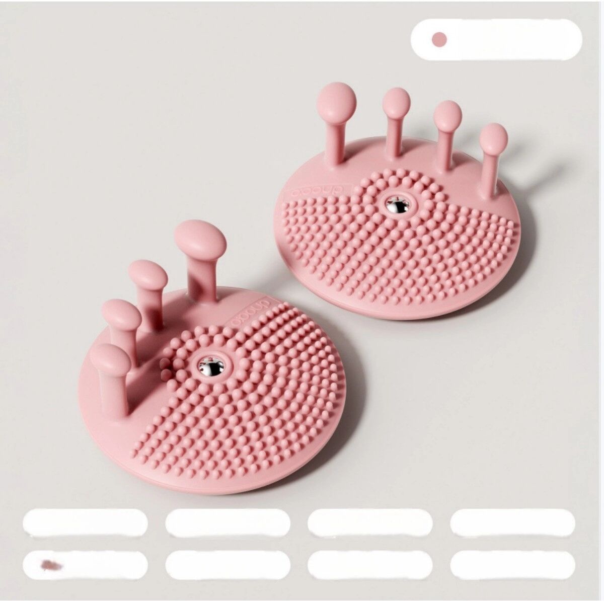 INF 2er-Pack Fußgewölbe-Trainer, Silikon mit magnetischem Design für verbesserte Stabilität und Fußentlastung, keine Rosa