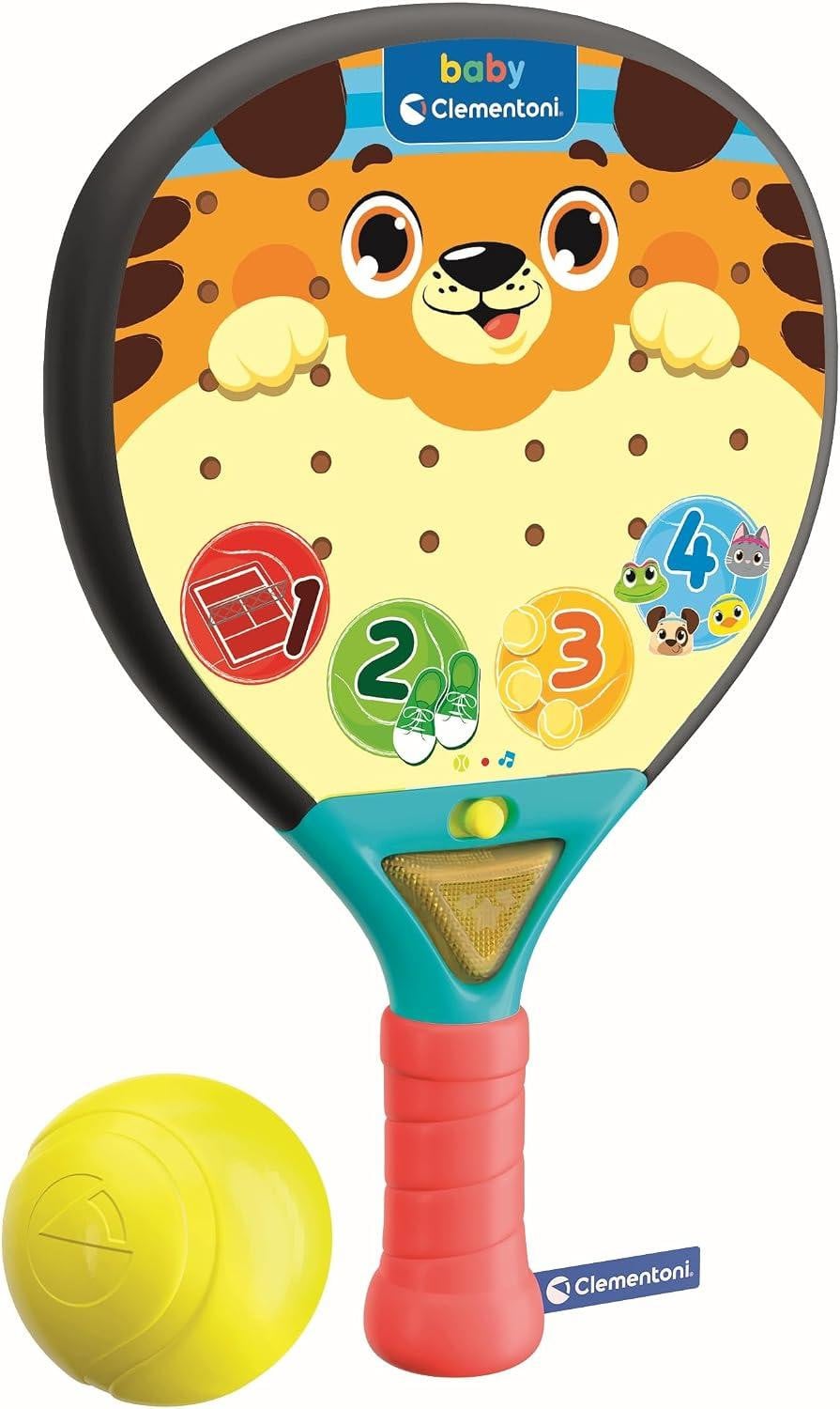 oCreon Baby 17591 Babypadel met bal en elektronisch activiteitencentrum voor motoriek en behendigheid