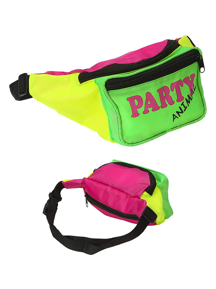 Carnival Party Gürteltasche "80er Jahre" in Bunt - onesize
