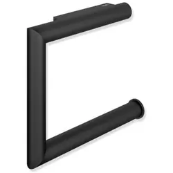 Hewi System 162 Toilettenpapierhalter 162.21.10060DC 137x110mm, d= 15mm, pulverbeschichtet, schwarz tiefmatt