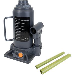 Trutzholm Stempelwagenheber 73876, hydraulisch, 205-390 mm Hubhöhe, einstufig, Tragkraft 10 t