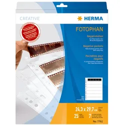 Herma, Mappe, Negativhüllen (25x)