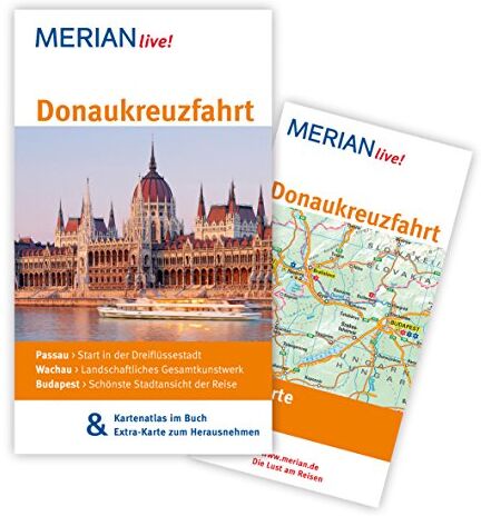 Guido Pinkau - Donaukreuzfahrt: MERIAN live! - Mit Kartenatlas im Buch und Extra-Karte zum Herausnehmen - Preis vom 04.10.2026 03:51:26 h
