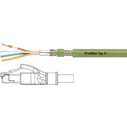 HELU 806411 RJ45 Patchkabel CAT 5e SF/UTP 2.00 m Grün PUR-Mantel, Geflechtschirm, Folienschirm, flexibler Innenleiter 1 St.