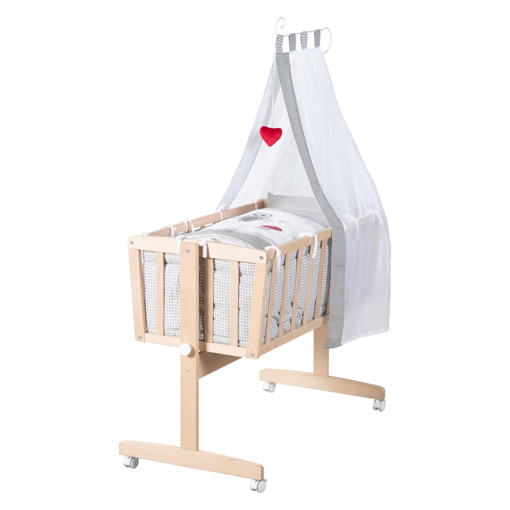 Roba Komplettwiegenset Adam & Eule (8955NAS148)