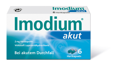 Kenvue Germany GmbH (OTC) IMODIUM akut Hartkapseln 6 St 04940757