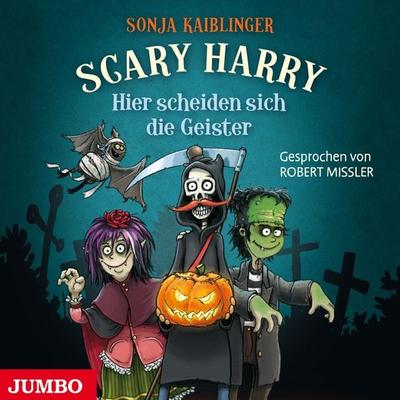 Scary Harry. Hier scheiden sich die Geister [Band 5] - Sonja Kaiblinger, Audio, 4064066044817