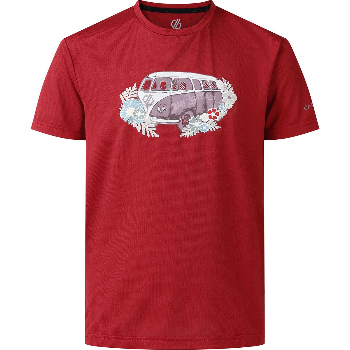 Dare2b Amusing Tee deep claret (ZYQ) 14yrs DKT465-ZYQ-14yrs