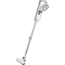 Mesko Vertical Cyclone Vacuum Cleaner MS 7058 Corded operating 400 W 220-240 V Operating radiu, Staubsauger, Weiss, Transparent