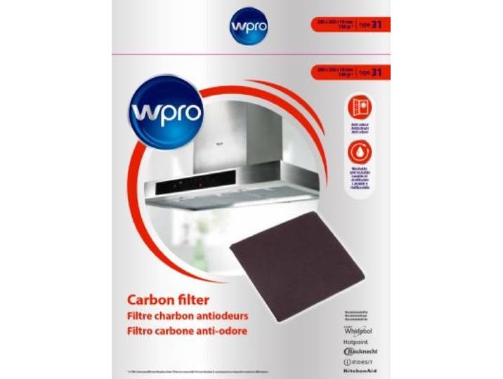 Wpro - Filtre Hotte Fil950/1