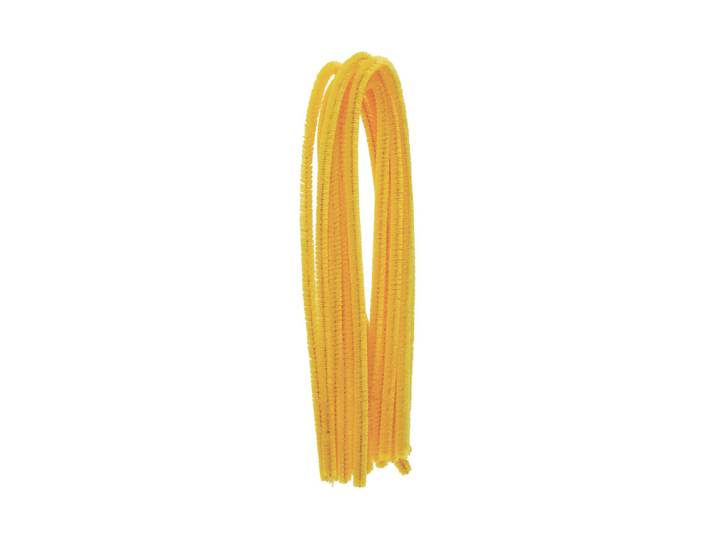 Glorex Biegeplüsch Goldgelb 50 cm 10 Stück