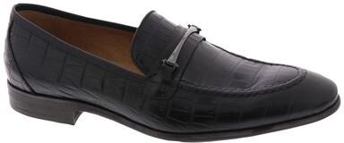 Stacy Adams Ferdinand - Mens 8 Black Slip On Medium