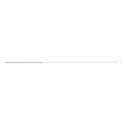 Pferd Innenbürste IBU Ø3x100mm mit Öse Edelstahl-Draht-Ø0,10 (IBU 03100 INOX 0,10)