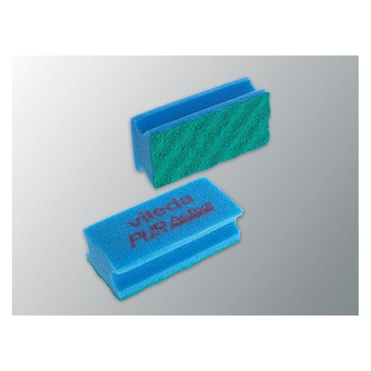 Vileda 123114, Blue, Rectangular, Monochromatic, 70 mm, 150 mm (10 Stk.) (VILE-PROF-594)