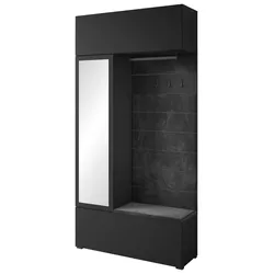 Garderobe Tejo Schwarz