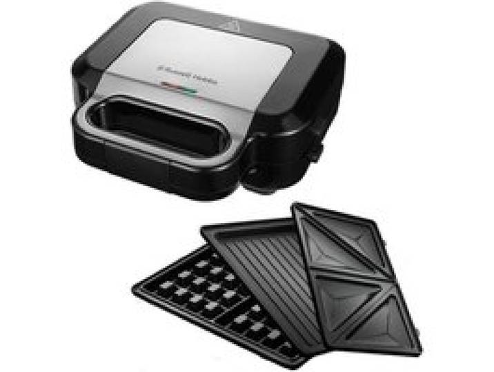 Appareil Croque Monsieur [Multifonction 3En1] Creations (Extra Profondes Pour Sandwich Épais Gaufrier Panini 3 Plaques Antiad