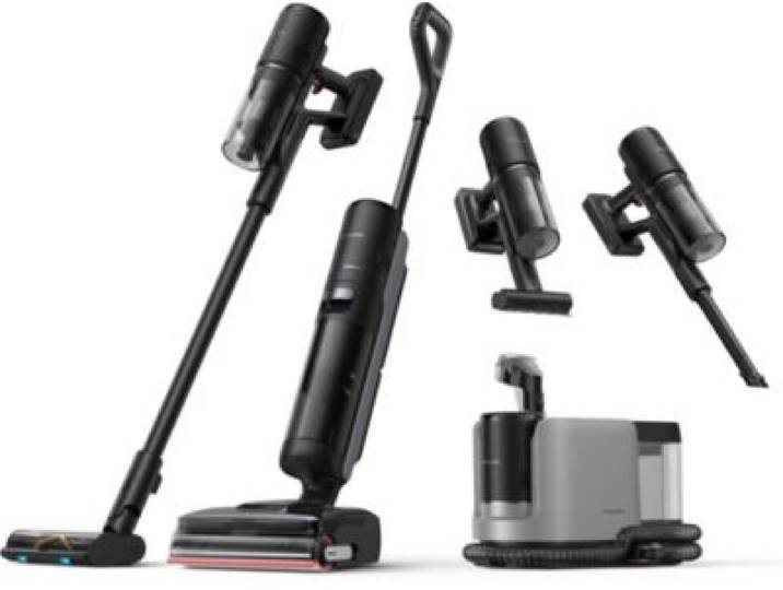 Dreame - Aspirateur Laveur H15 Mix 3-En-1 - Laveur, Aspirateur Balai Et Shampouineuse