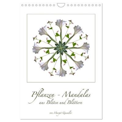 Pflanzen - Mandalas aus Blüten und Blättern (Wandkalender 2026 DIN A4 hoch), CALVENDO Monatskalender