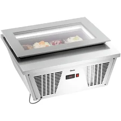 Bartscher Eisvitrine 4 x 6,5 L-F