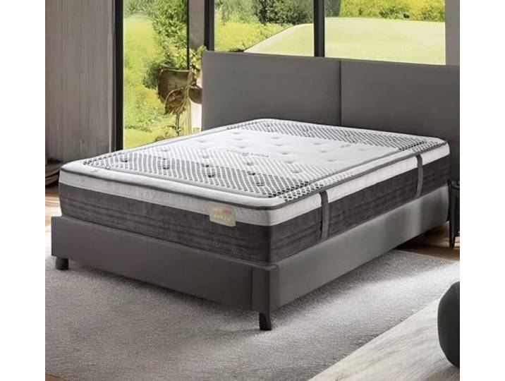 T-ORMU Matratze 135x190 H4 – Orthopädische Kaltschaummatratze mit Viscoschaum, 28 cm Höhe, 5-Zonen Komfortsystem, Atmungsaktiv, Druckentlastend, Ergonomisch, Bei Rückenschmerzen