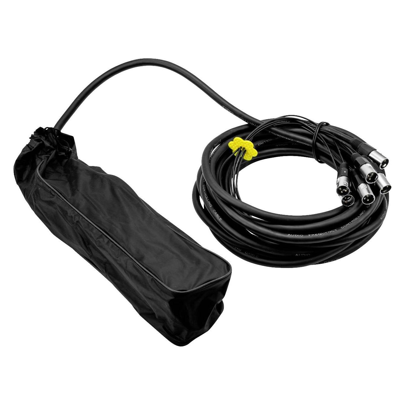 Omnitronic Multicore Stagebox MUS-810 8IN 10m (10 m, XLR Kabel) (30304617)