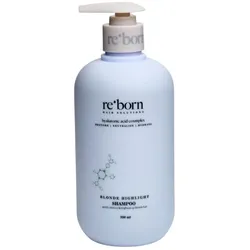 Reborn, Shampoo, - Blonde Highlight Shampoo - 500 ml (Flüssiges Shampoo, 500 ml)
