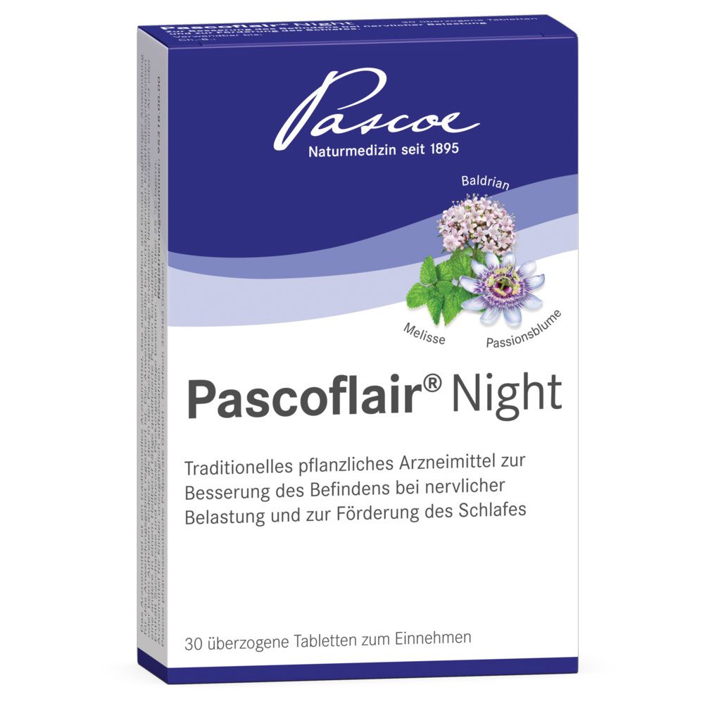Pascoflair Night überzogene Tabletten 30 St Überzogene