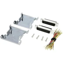 Encitech GA-0909-MF-M-K D-SUB Adapter D-SUB-Stecker 9pol. - D-SUB-Buchse 9pol., Elektronikkabel + Stecker
