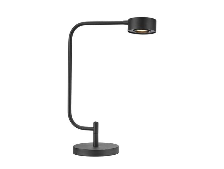 LED-tafellamp Hugo, dimbaar, zwart, Werkkamer / Kantoor, metaal, LED tafellamp