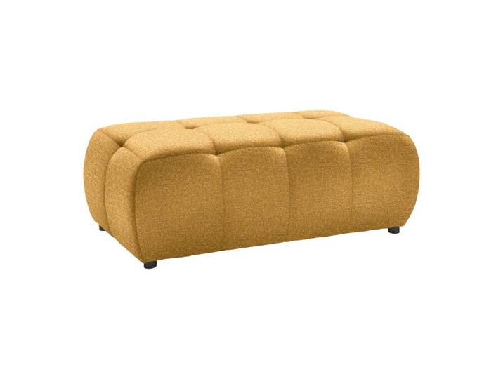 Hocker Senfgelb Textil