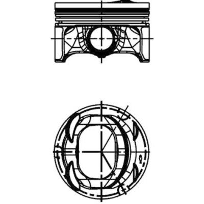 KOLBENSCHMIDT Kolben 40846620