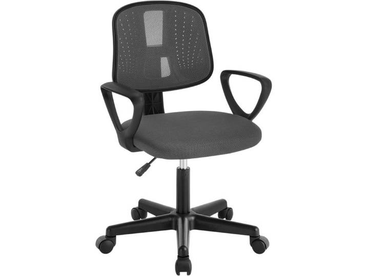 Chaise Bureau Enfant Fauteuil de Bureau pour Adolescents Chaise Ergonomique en Maille Respirante Dossier Réglable Gris