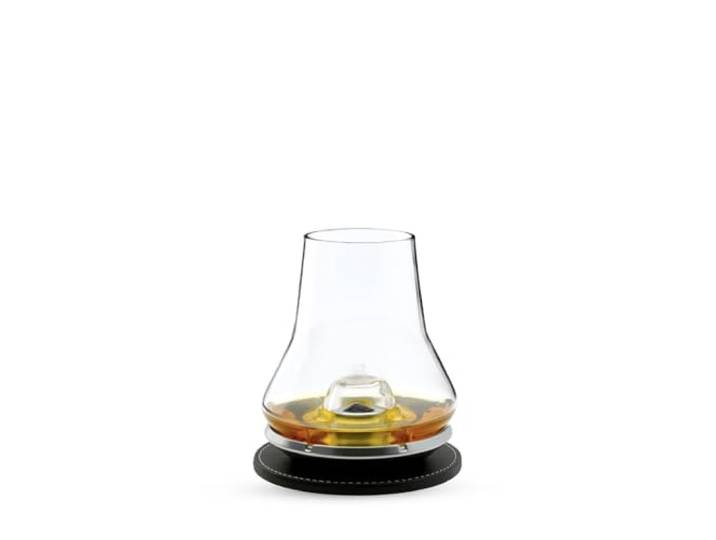 Peugeot- Coffret Dégustation Whisky - Verre à Whisky & Socle Rafraîchissant + Sous-Verre - Idée Cadeau Whisky\, Armagnac\, Cognac