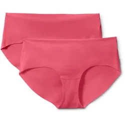 Tchibo - 2 Magic-Cut-Pantys - Damen - Gr. S - koralle