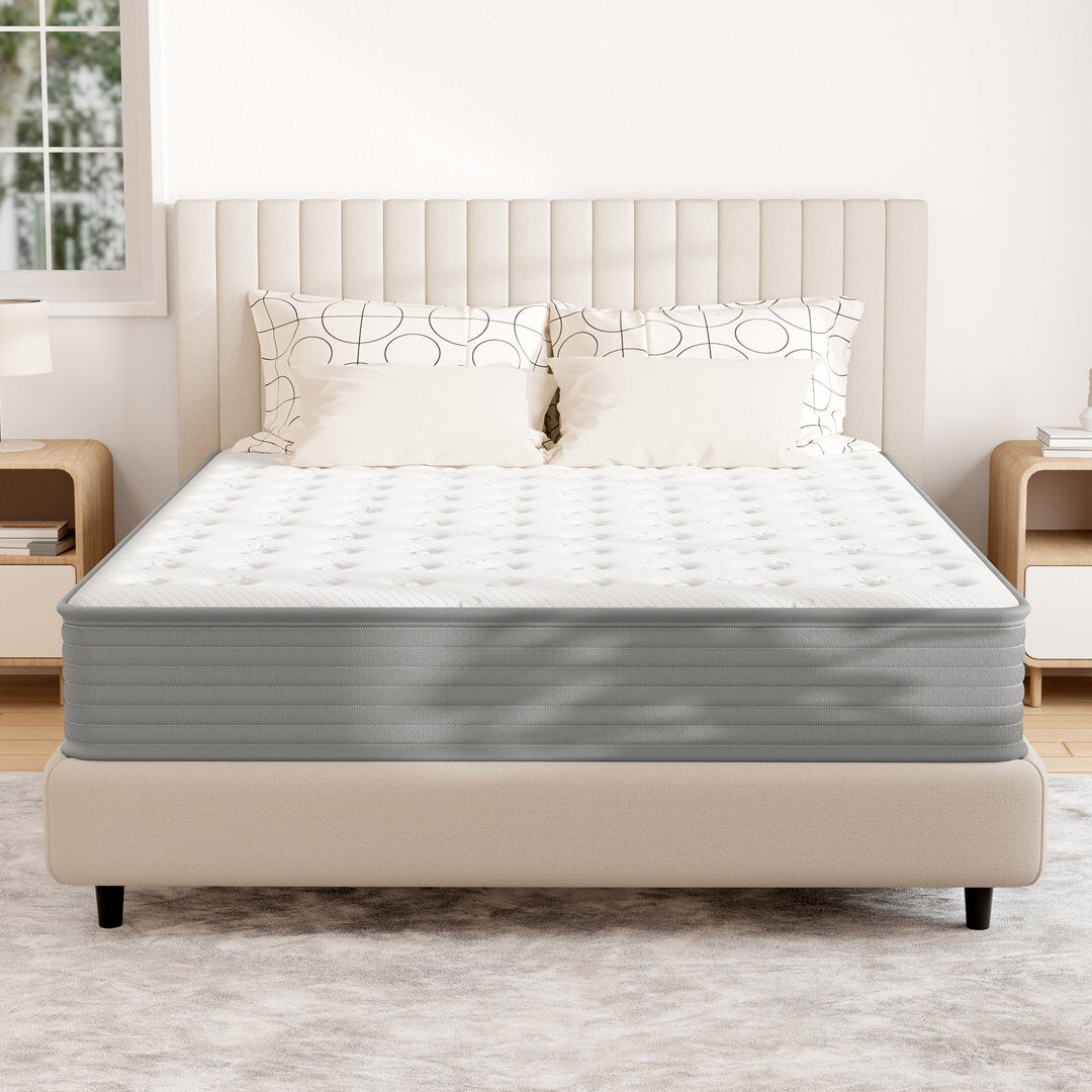 LUNO FASHION LIMITED Mattresses Memory Foam Mattress Pocket Spring Bed 7-Zone Single (3')