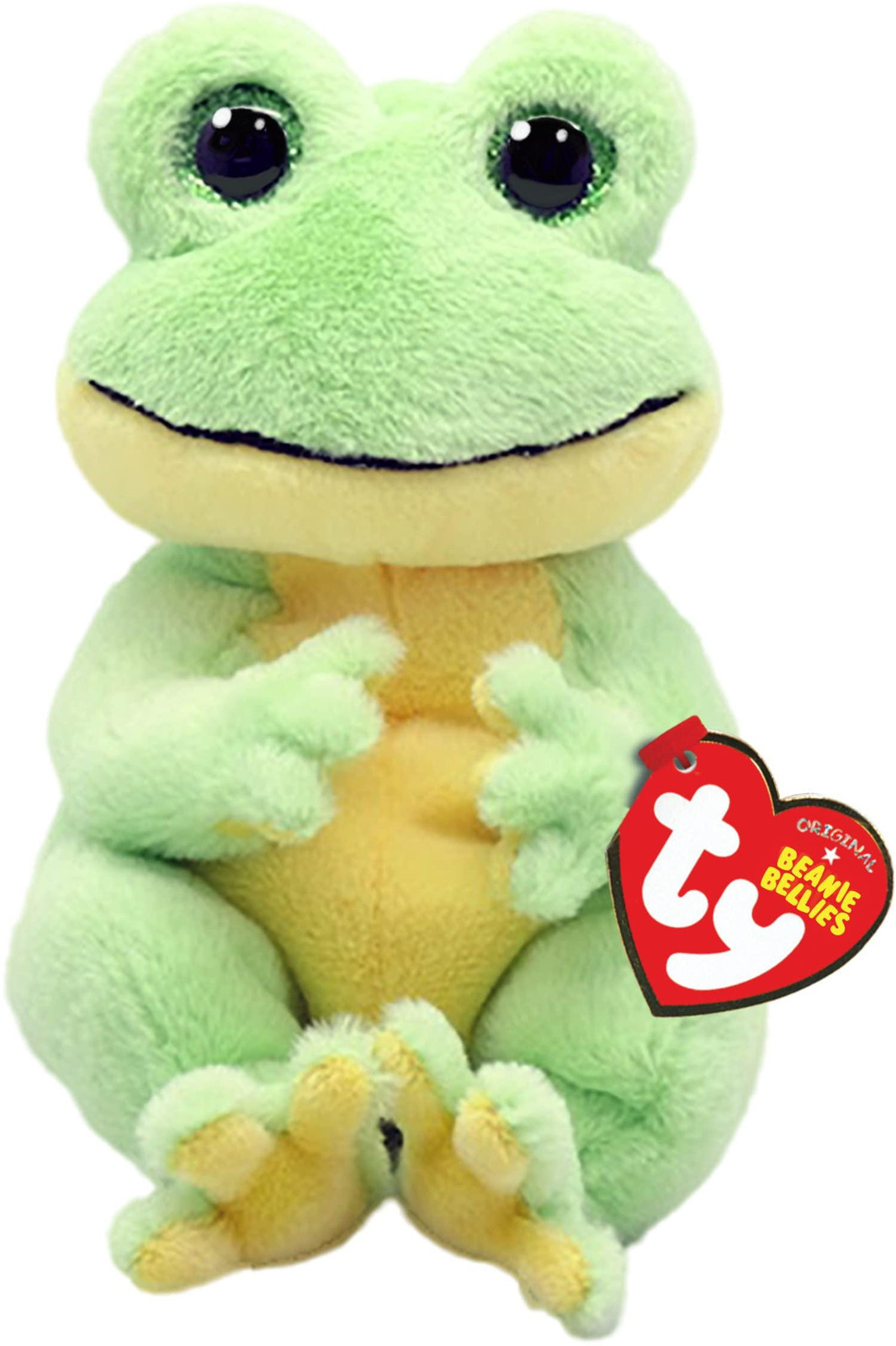 TY Snapper Frosch Beanie Bellie Pluche Knuffel, 15 cm