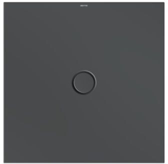 Bette BetteFloor Duschfläche 5931-400PLUS 90x90cm, Glasur, raven