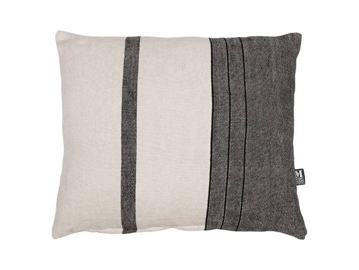 Coussin décoratif Randi Blanc/Blanc 50 x 60cm Lin